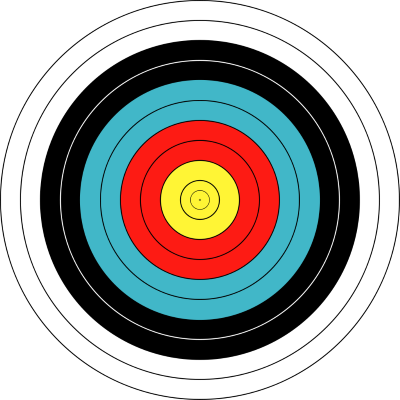 Archery Bull Eye target for Other Uses .